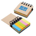 Sticky Notes w/ Flags Notebook